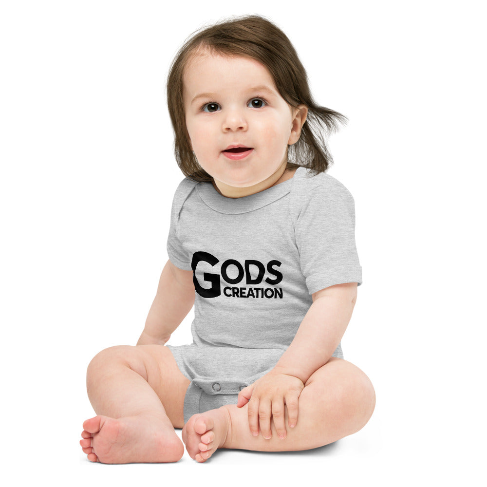Gods Creation Baby short sleeve one piece