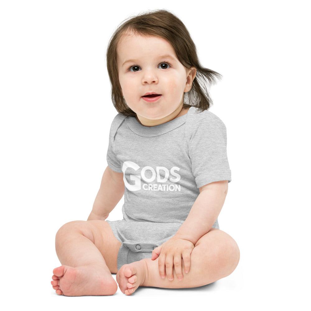 Gods Creation Baby short sleeve one piece