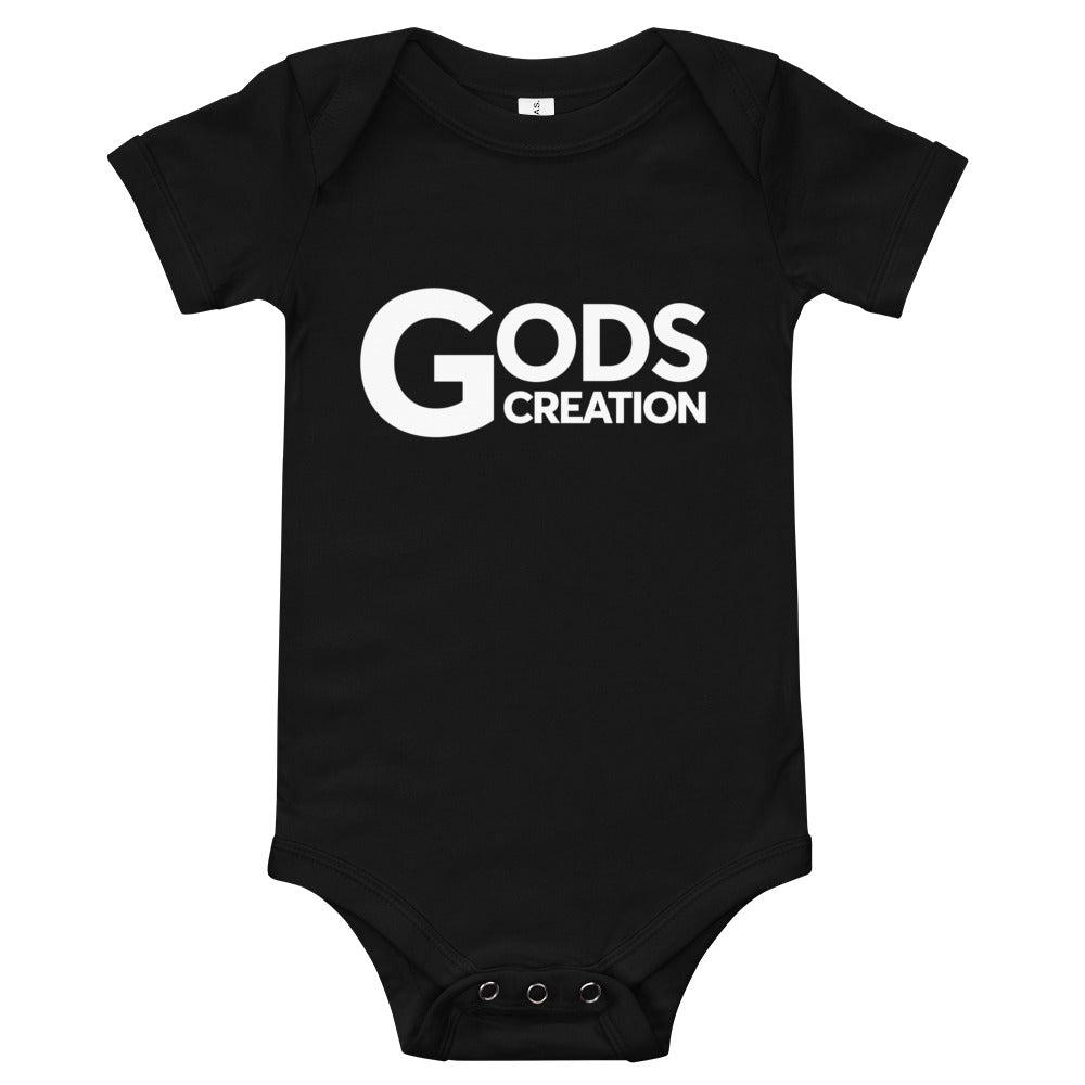 Gods Creation Baby short sleeve one piece