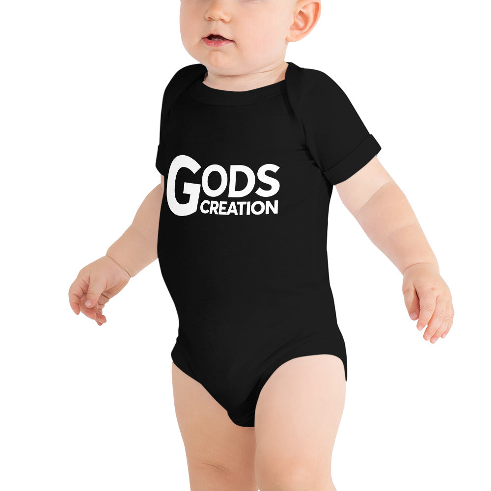 Gods Creation Baby short sleeve one piece