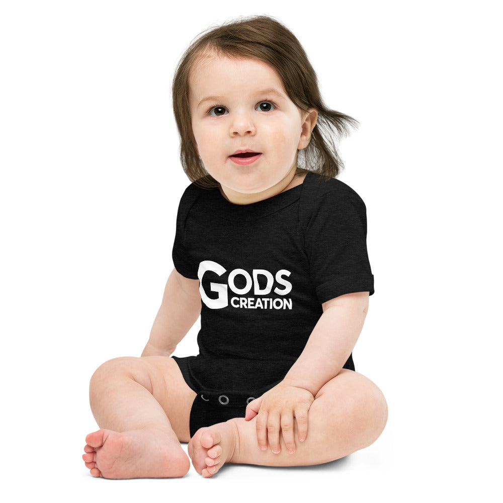Gods Creation Baby short sleeve one piece