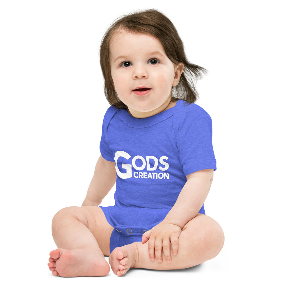 Gods Creation Baby short sleeve one piece