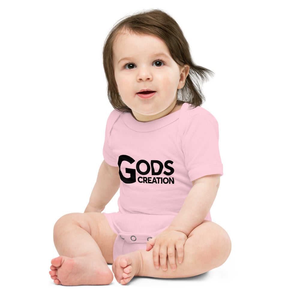Gods Creation Baby short sleeve one piece