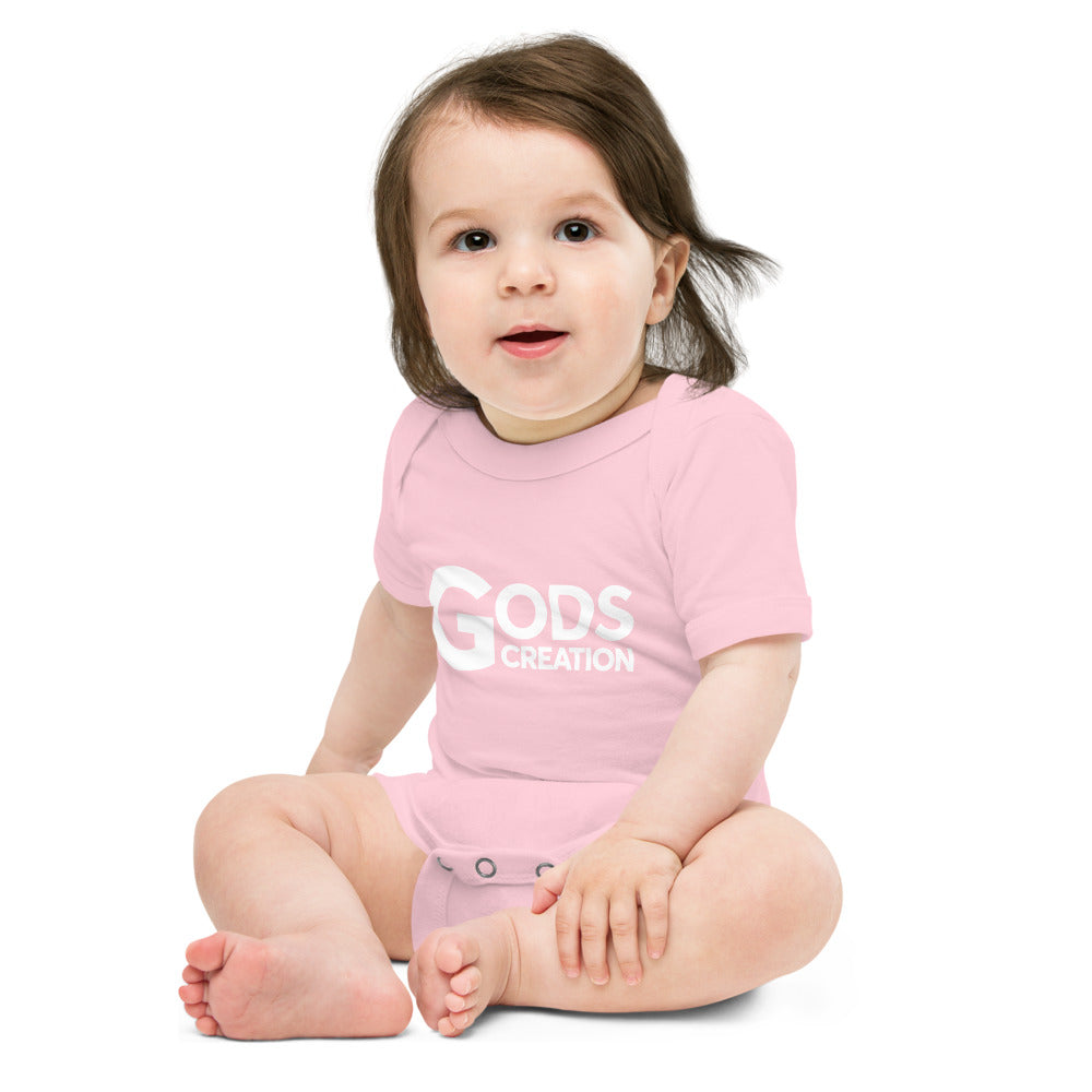 Gods Creation Baby short sleeve one piece