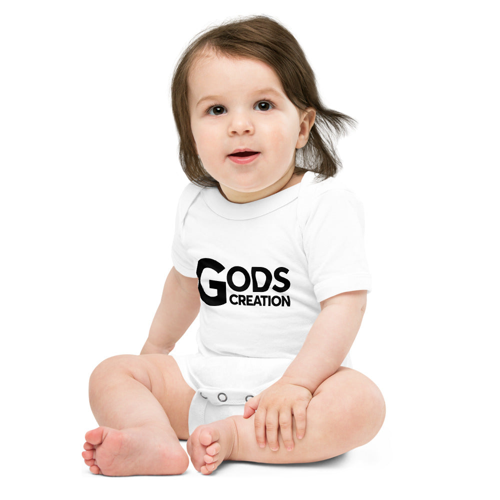 Gods Creation Baby short sleeve one piece