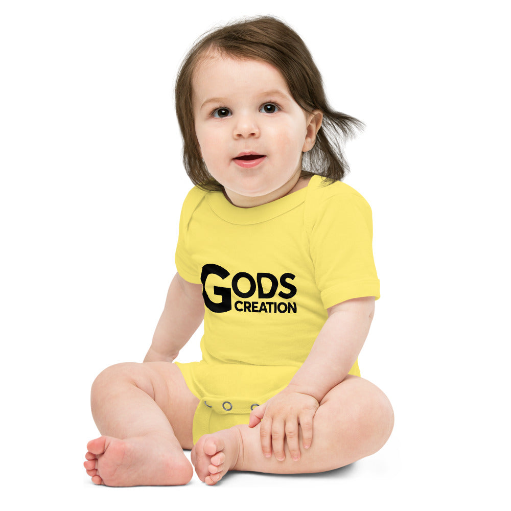Gods Creation Baby short sleeve one piece