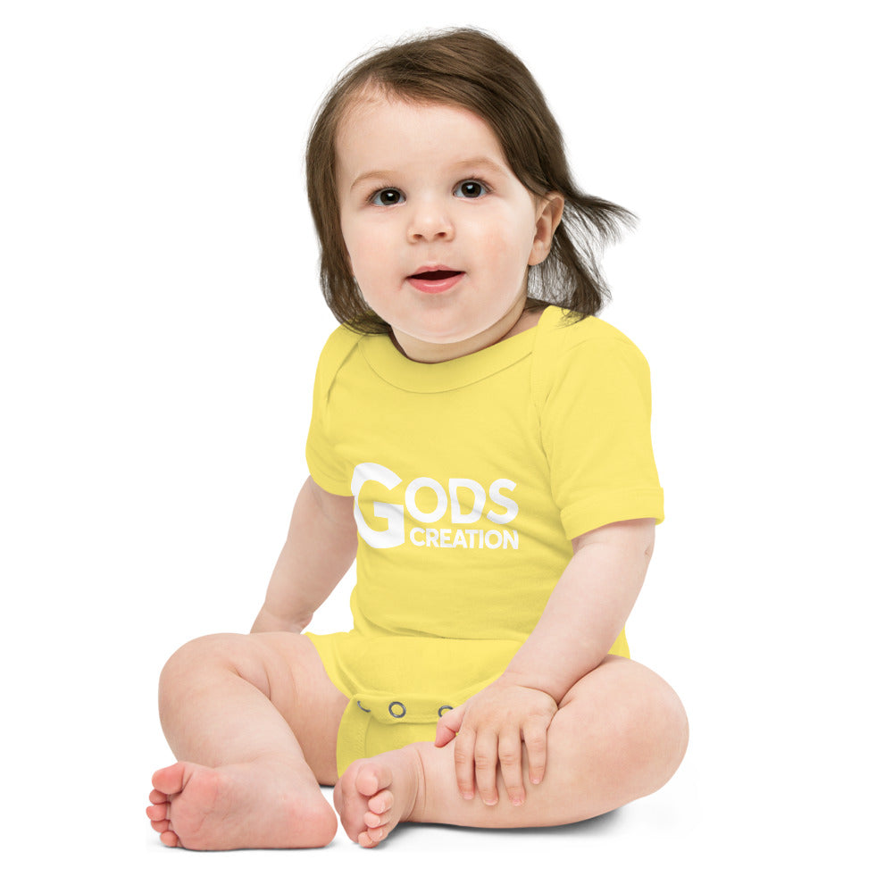 Gods Creation Baby short sleeve one piece