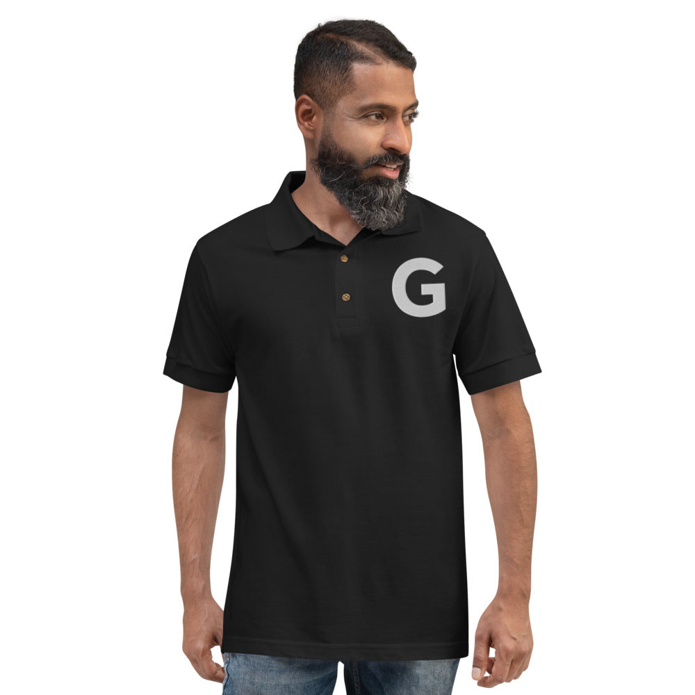 Embroidered Polo Shirt