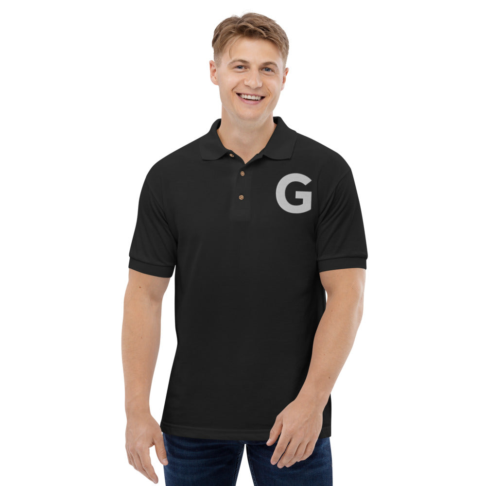 Embroidered Polo Shirt