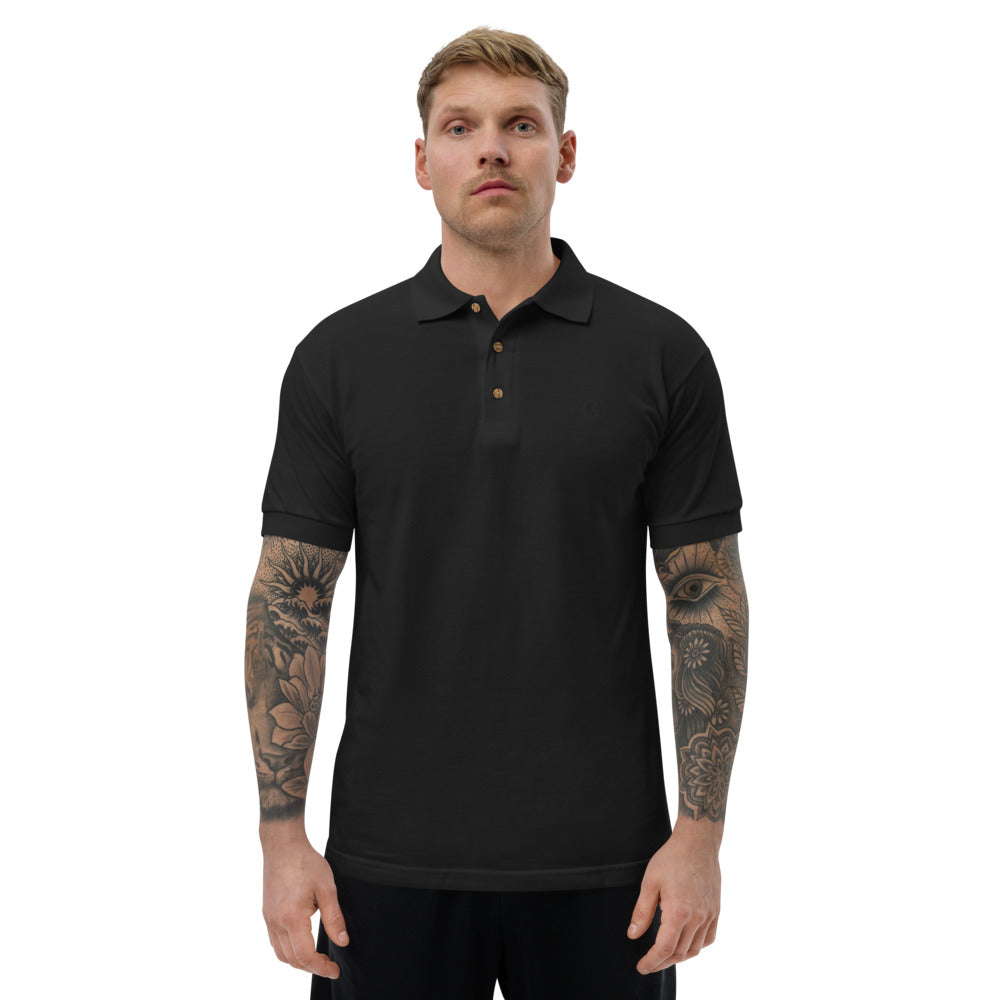 GC logo chest Embroidered Polo Shirt