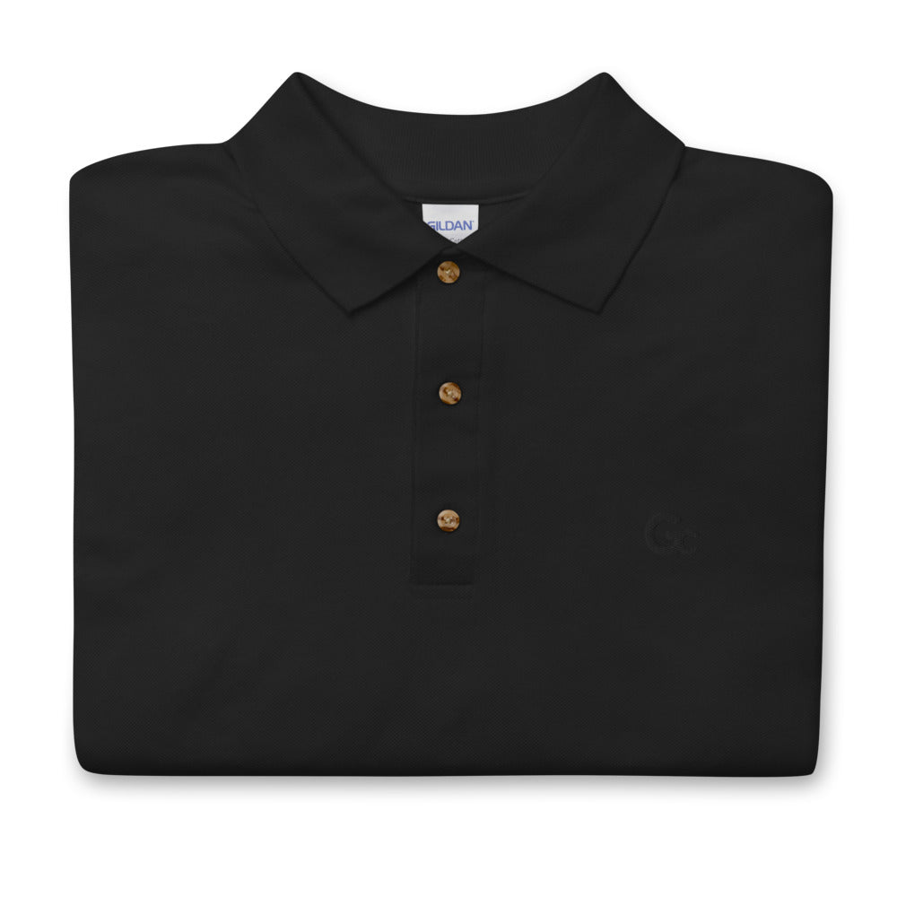 GC logo chest Embroidered Polo Shirt