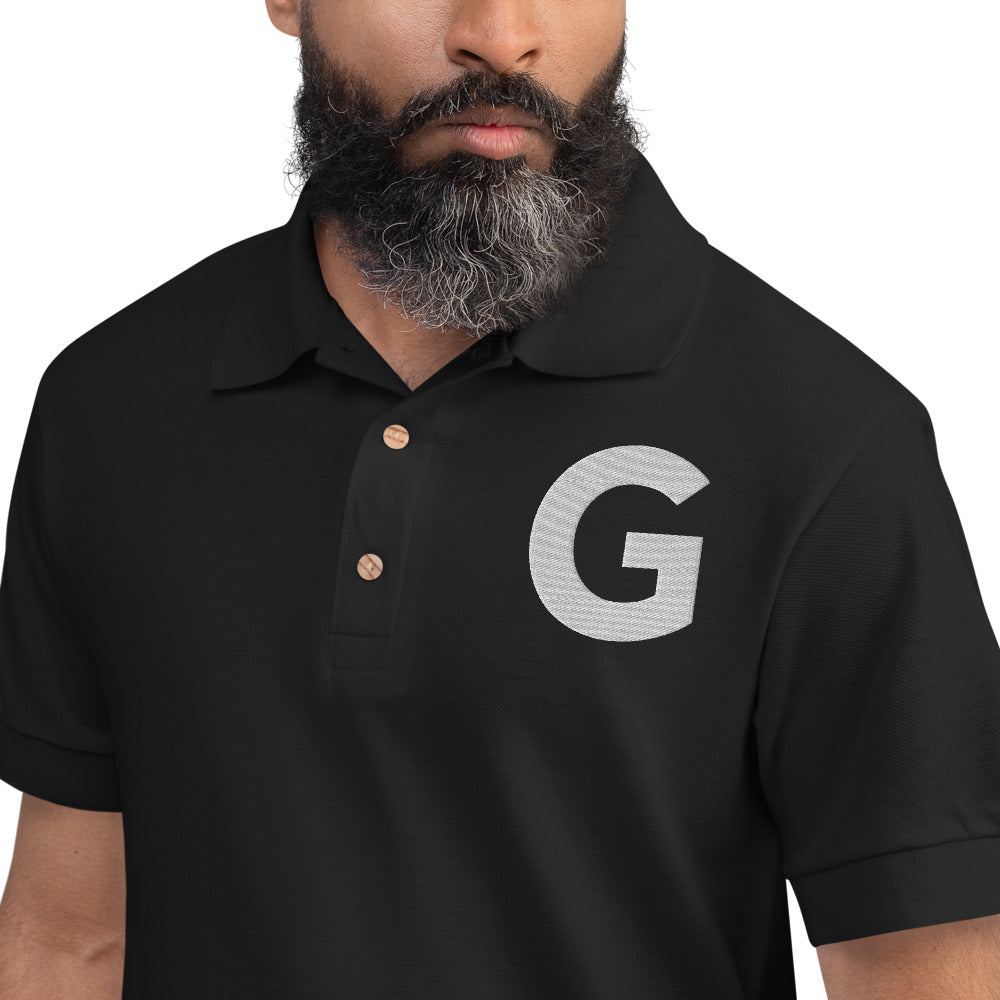 Embroidered Polo Shirt