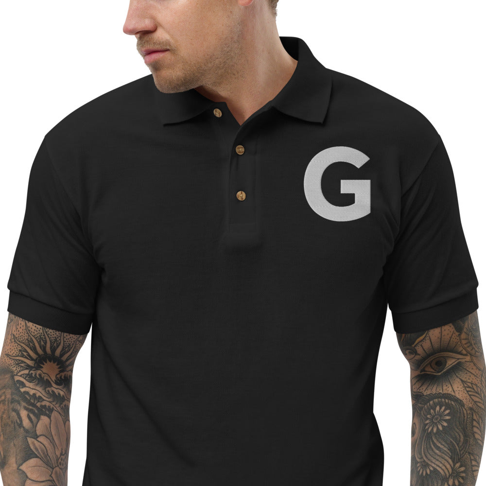 Embroidered Polo Shirt