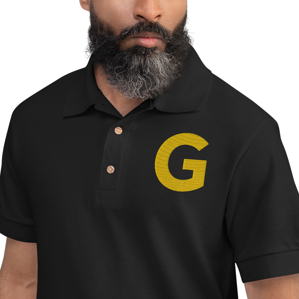 Embroidered Polo Shirt
