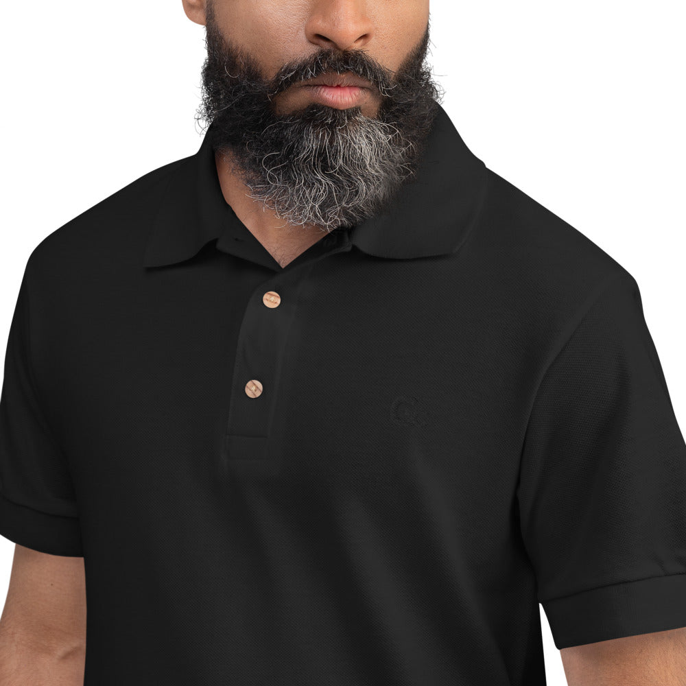GC logo chest Embroidered Polo Shirt