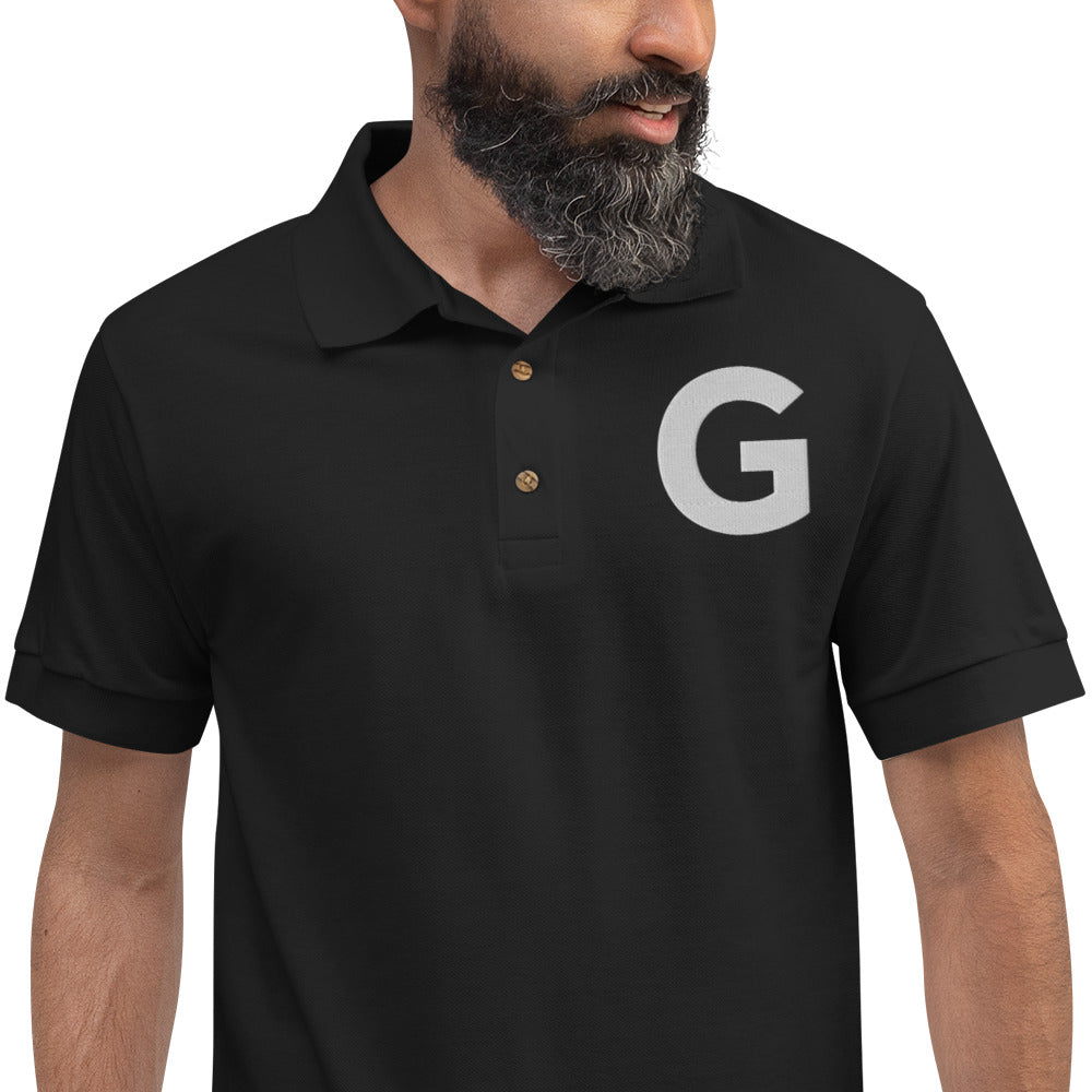Embroidered Polo Shirt