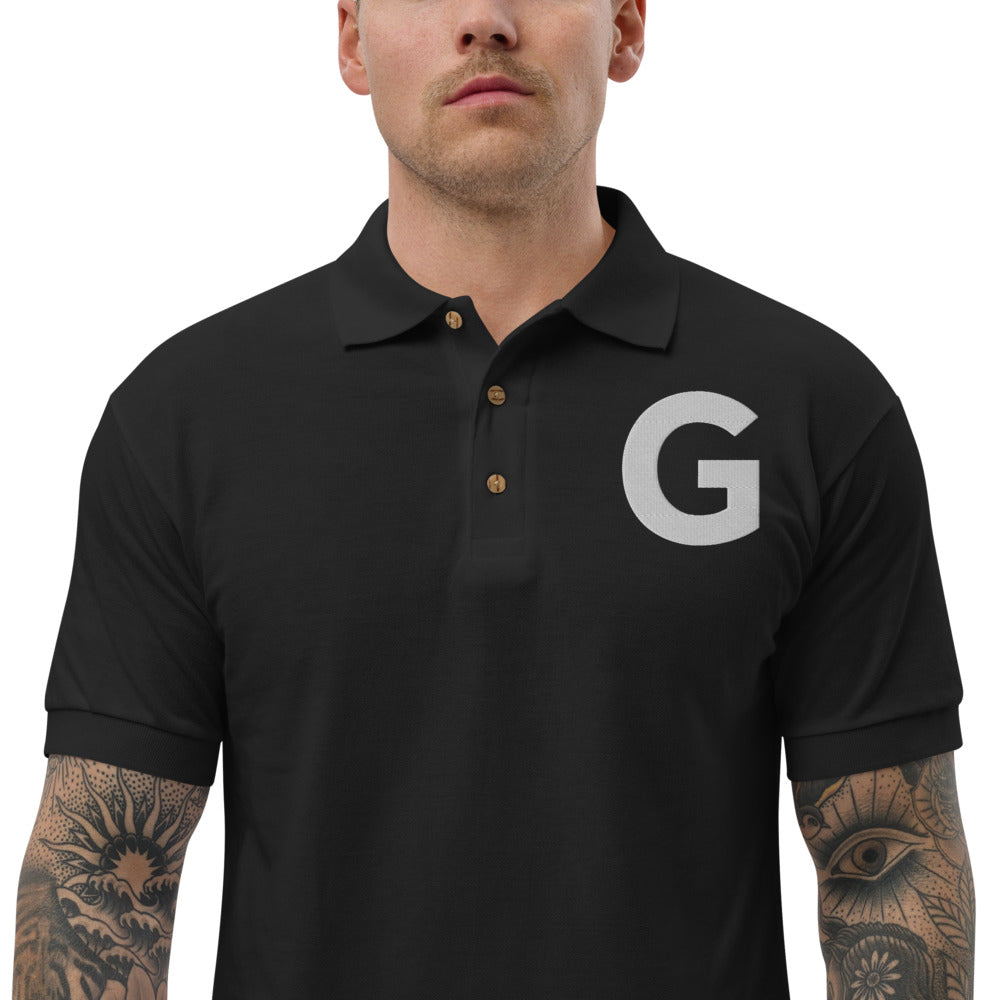 Embroidered Polo Shirt