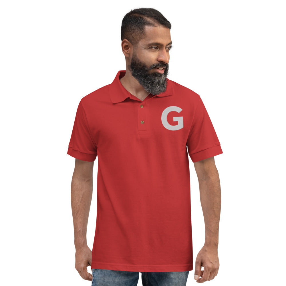 Embroidered Polo Shirt