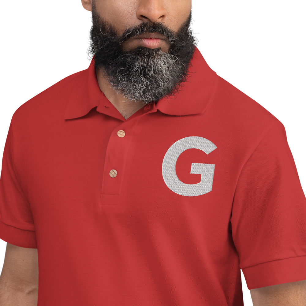 Embroidered Polo Shirt