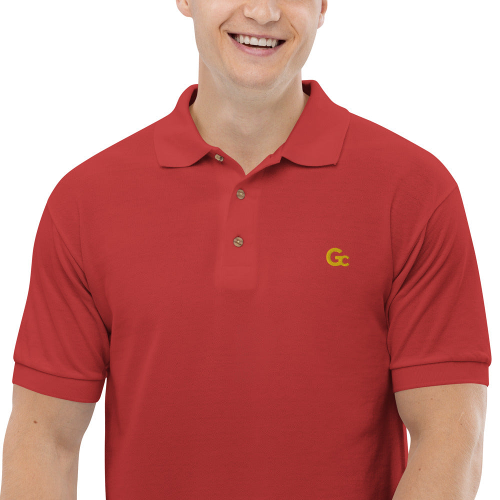 GC logo chest Embroidered Polo Shirt