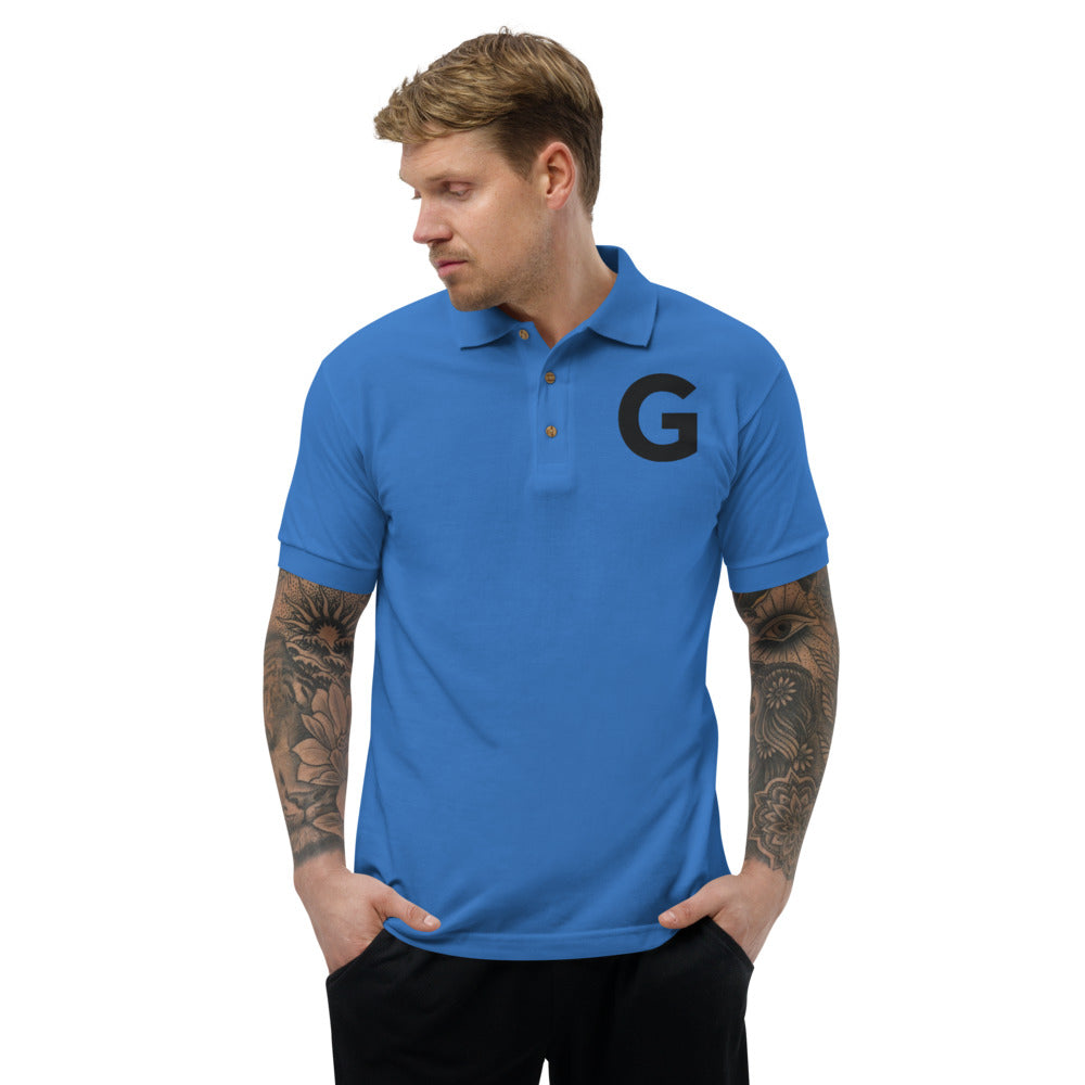 Embroidered Polo Shirt
