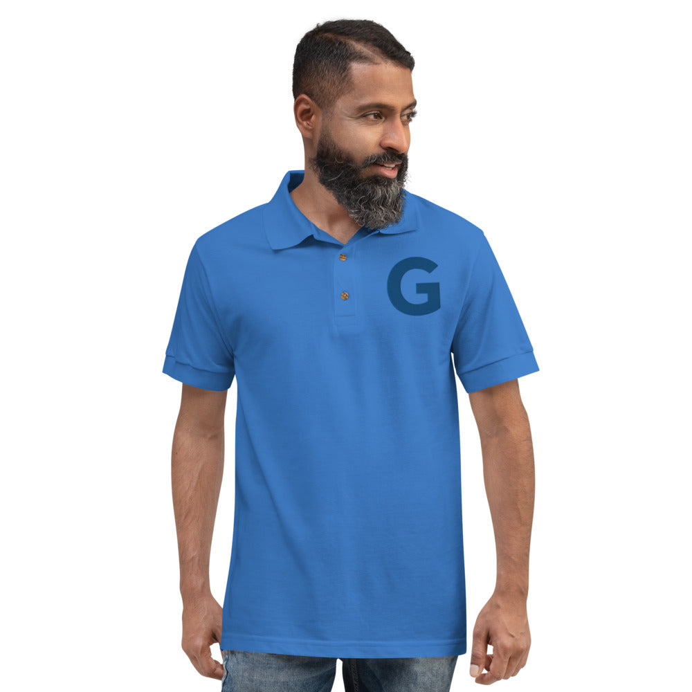 Embroidered Polo Shirt