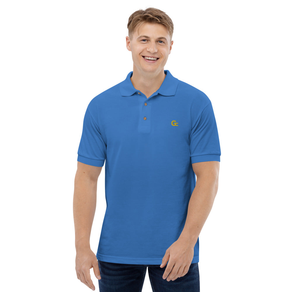 GC logo chest Embroidered Polo Shirt