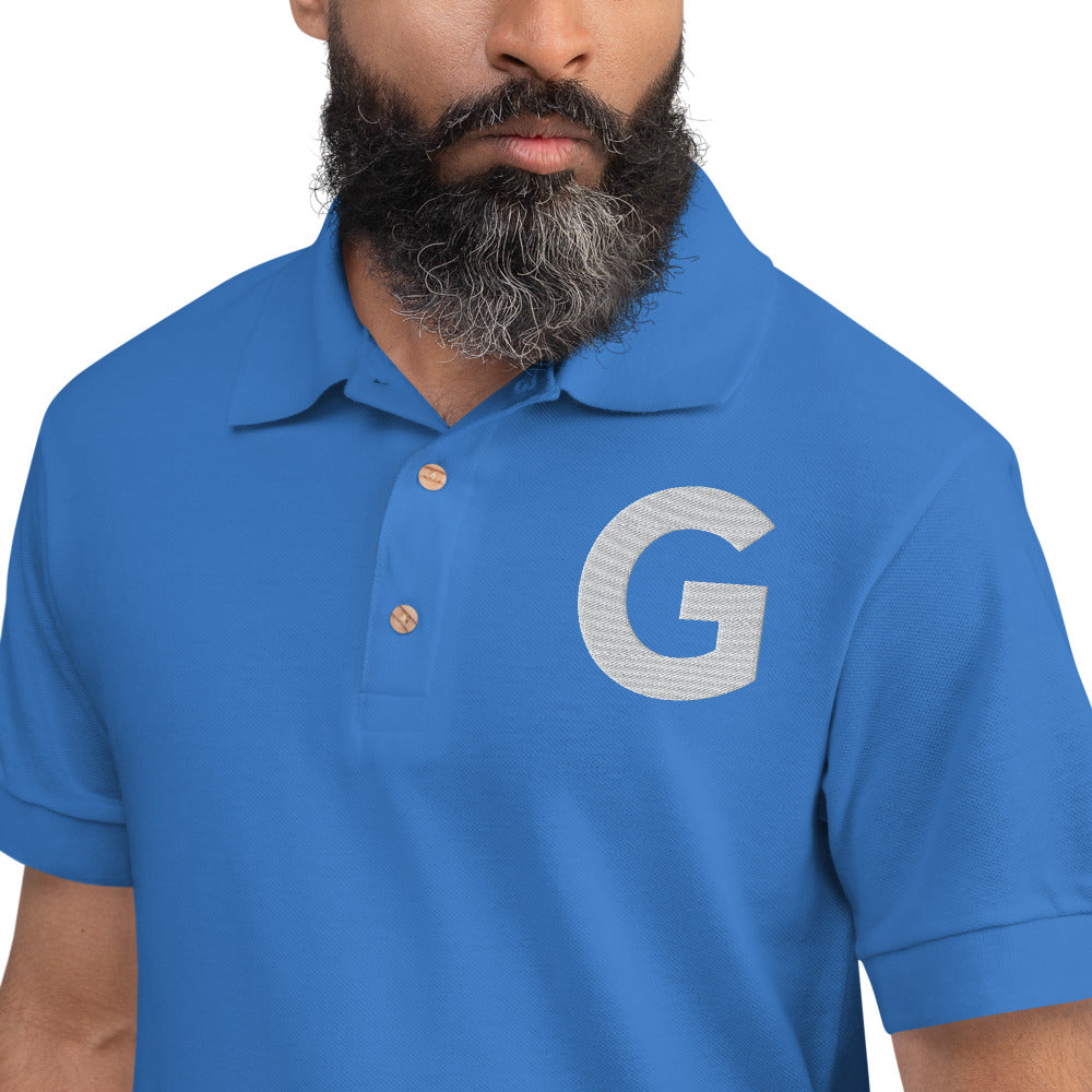 Embroidered Polo Shirt