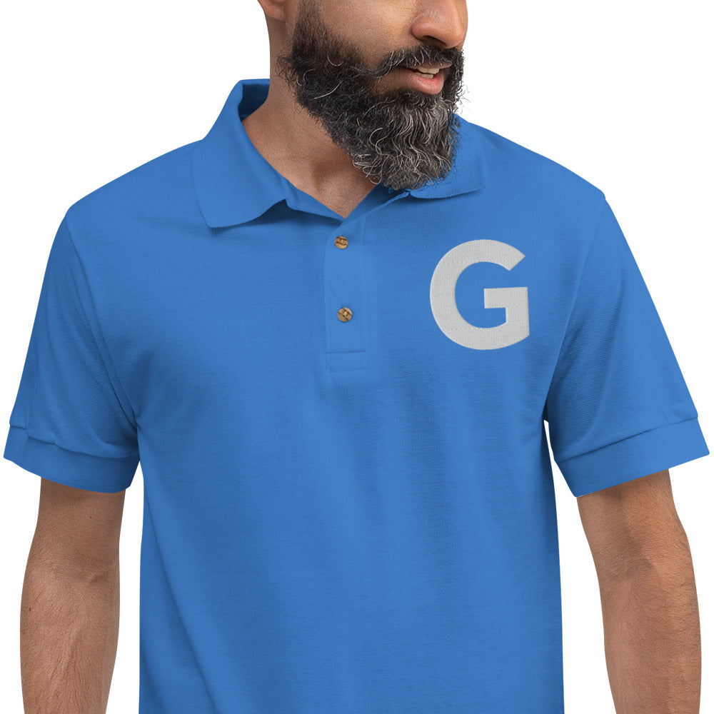Embroidered Polo Shirt