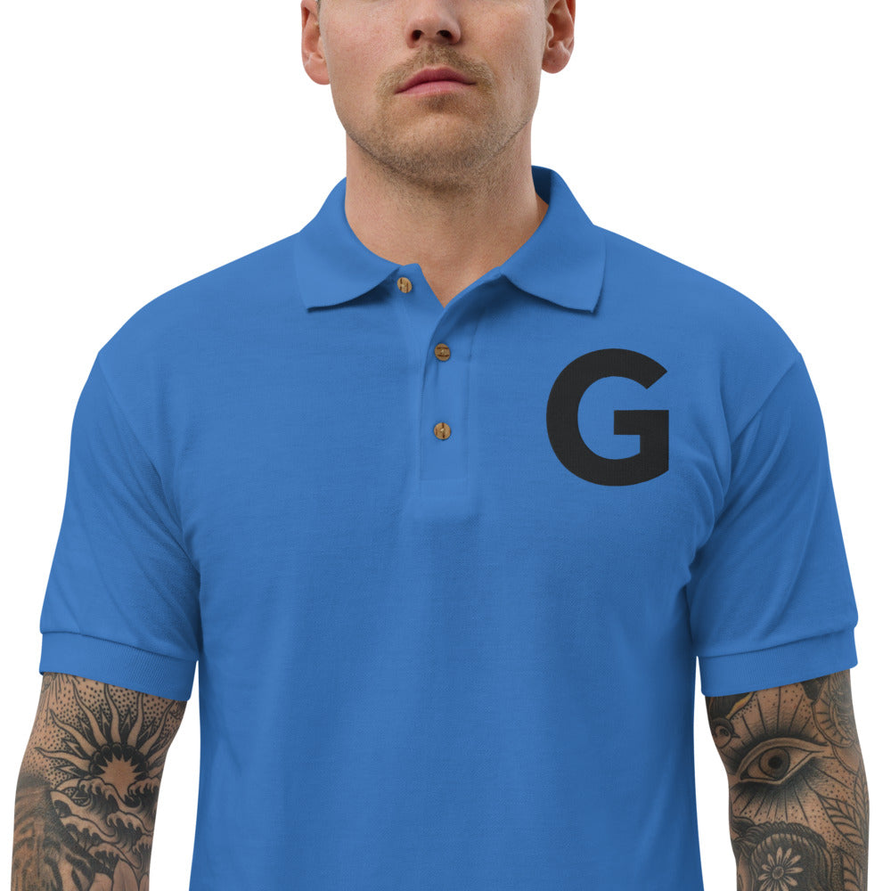 Embroidered Polo Shirt