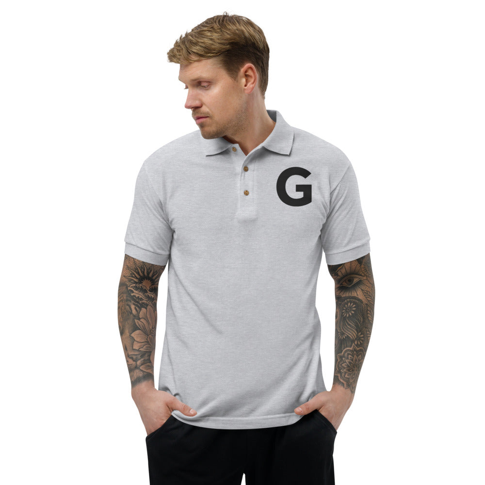 Embroidered Polo Shirt