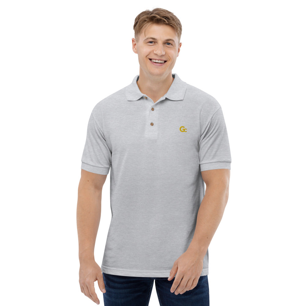 GC logo chest Embroidered Polo Shirt