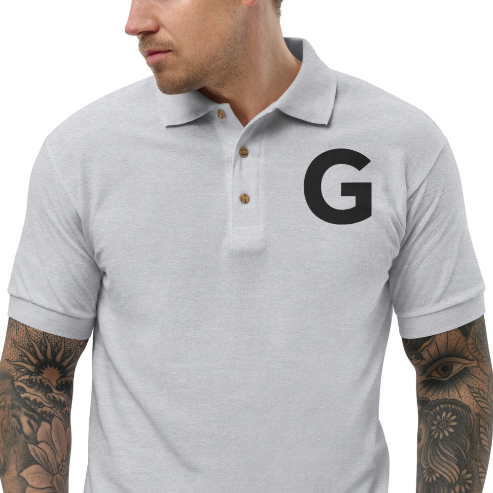 Embroidered Polo Shirt