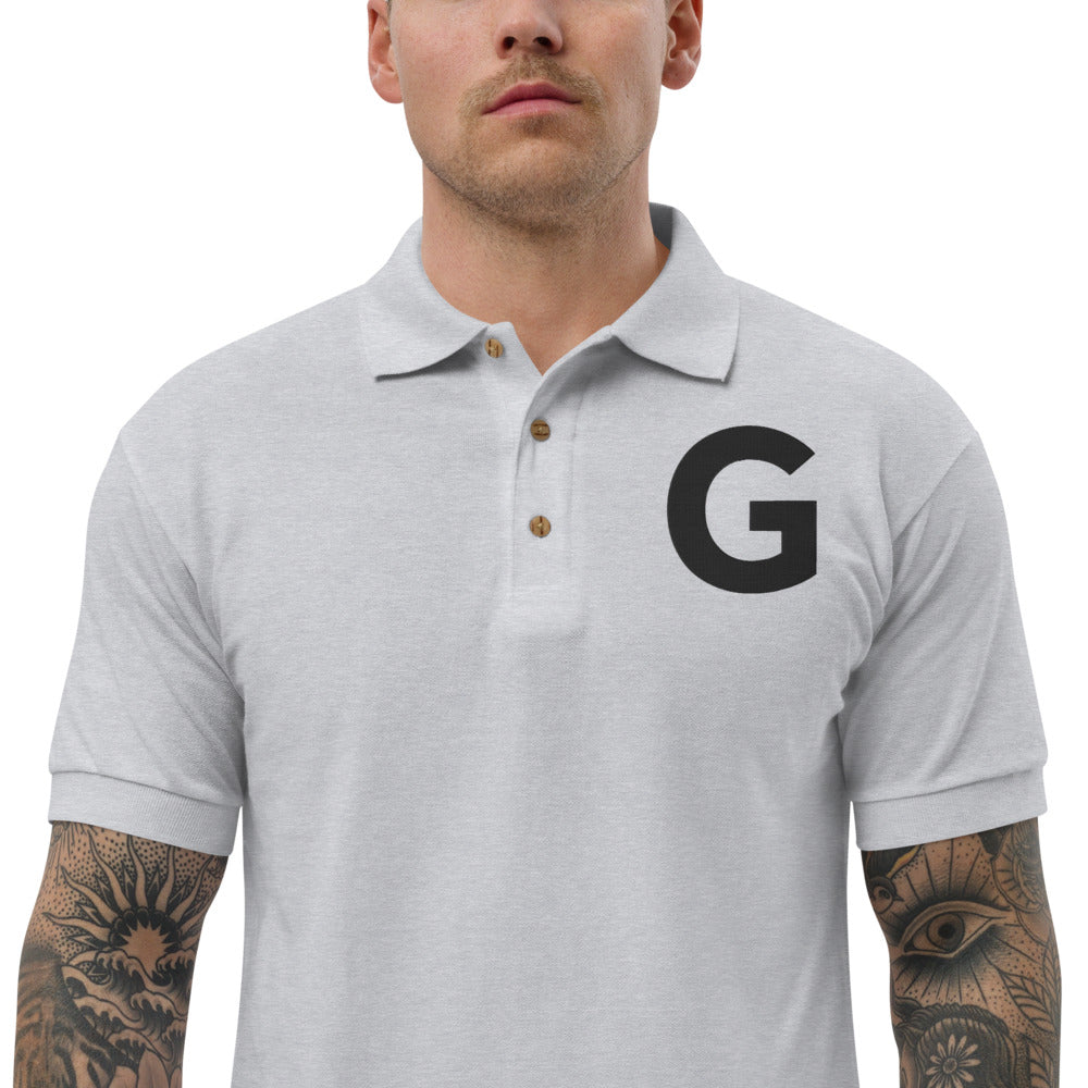 Embroidered Polo Shirt