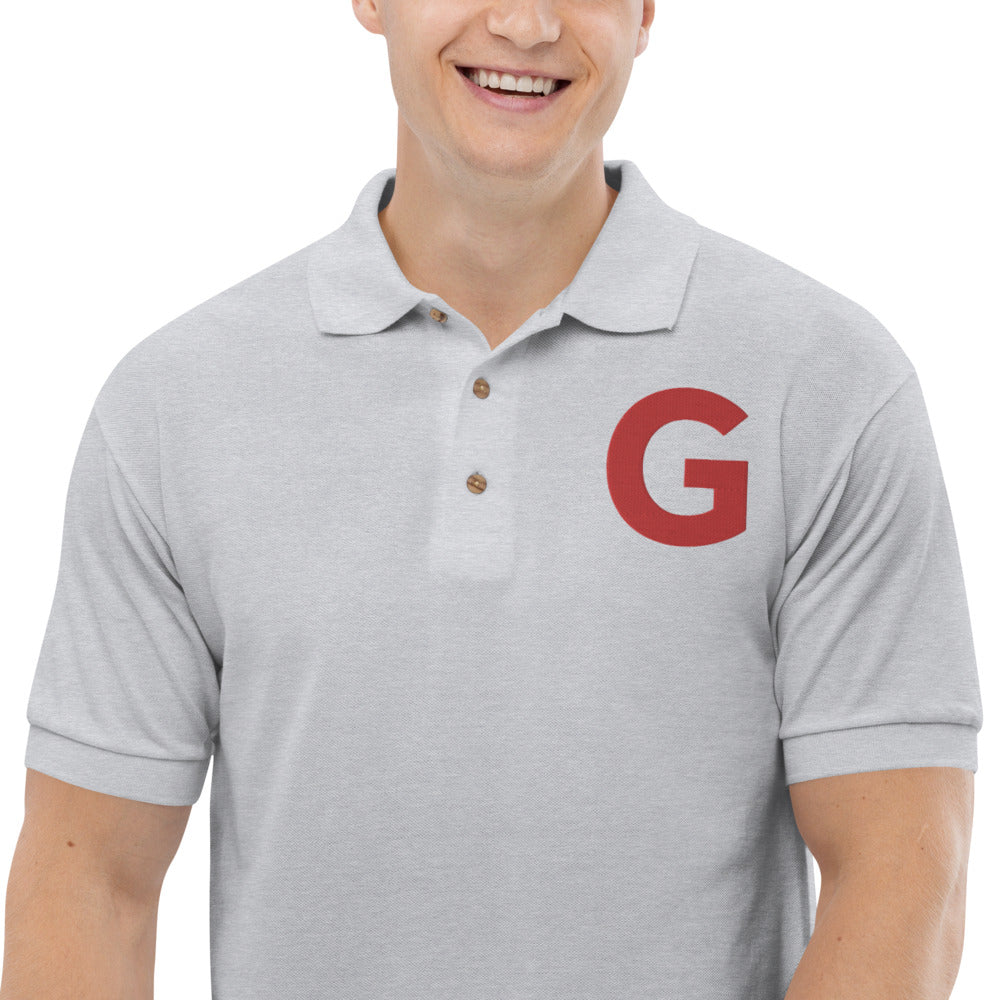 Embroidered Polo Shirt