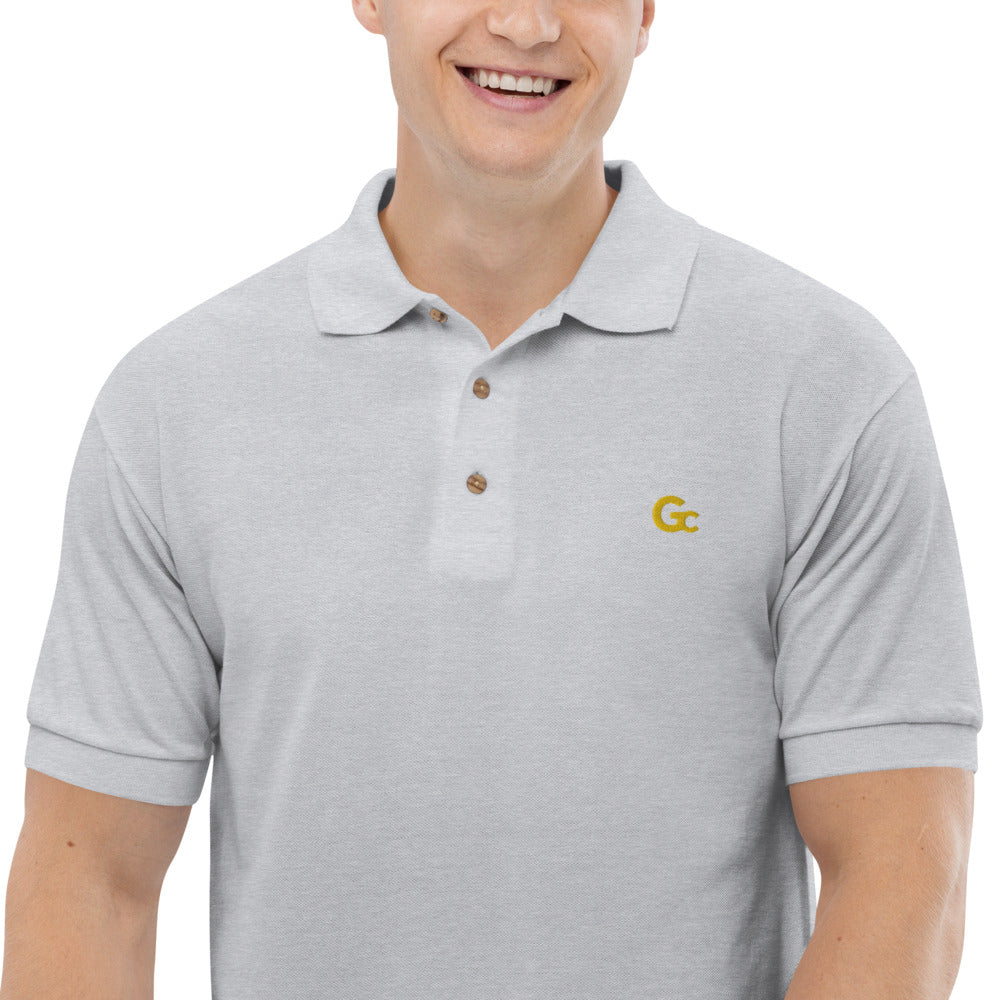 GC logo chest Embroidered Polo Shirt
