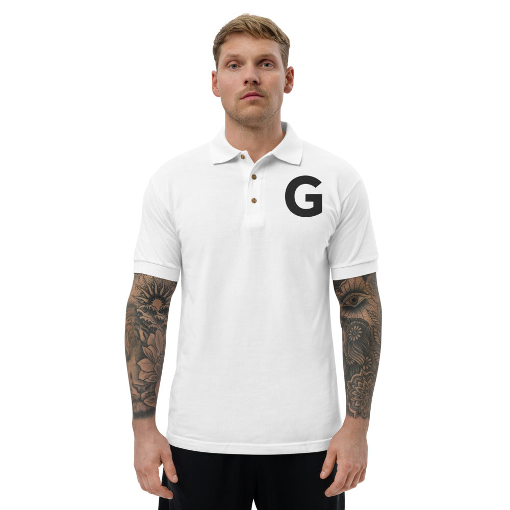 Embroidered Polo Shirt