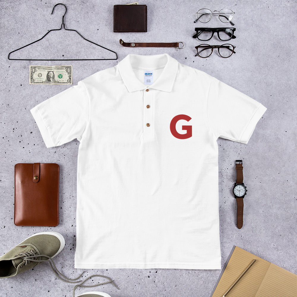 Embroidered Polo Shirt