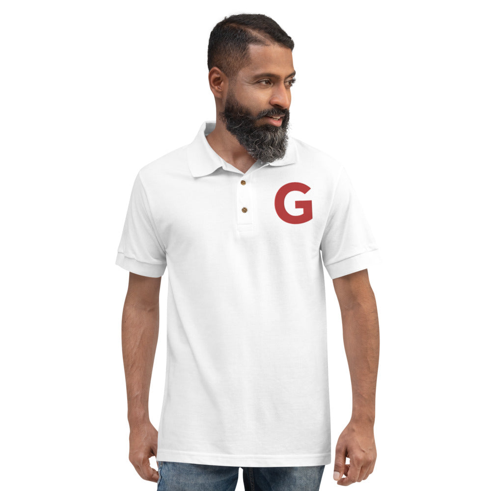 Embroidered Polo Shirt