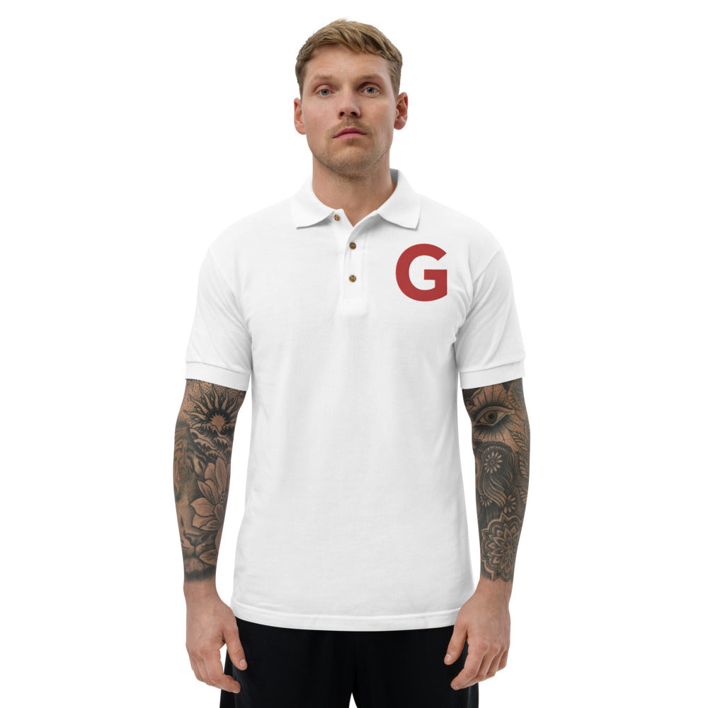 Embroidered Polo Shirt