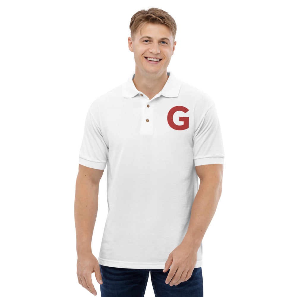 Embroidered Polo Shirt