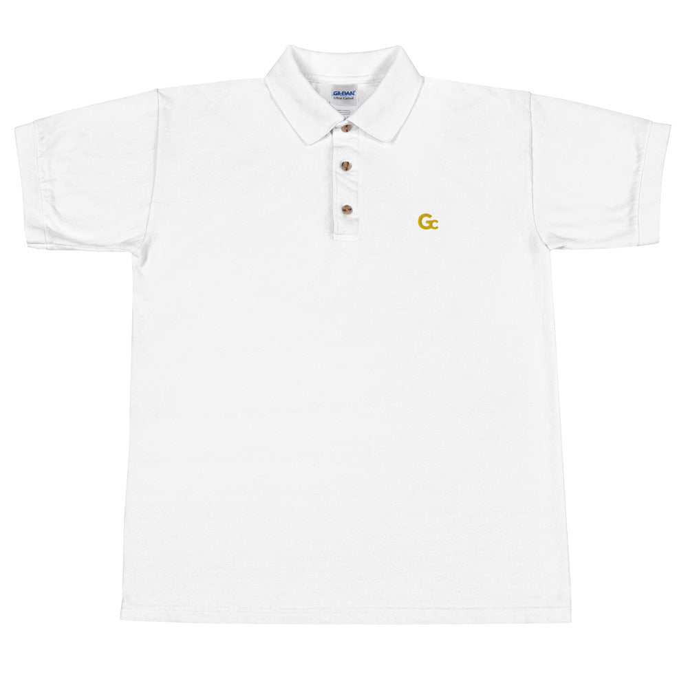 GC logo chest Embroidered Polo Shirt