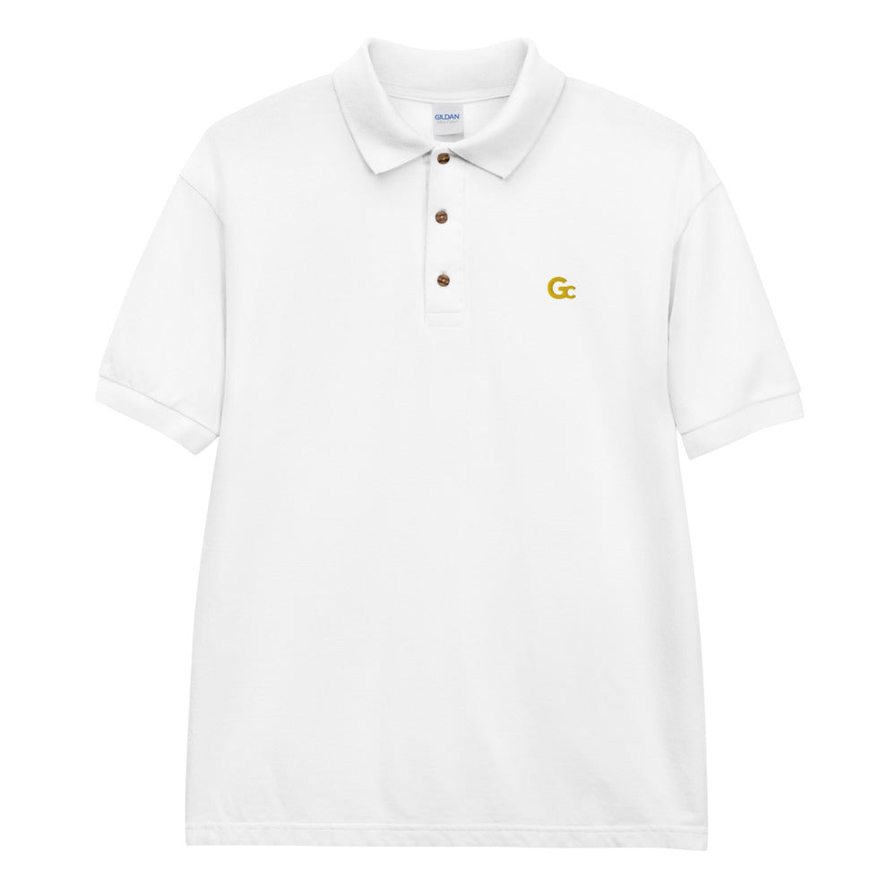 GC logo chest Embroidered Polo Shirt