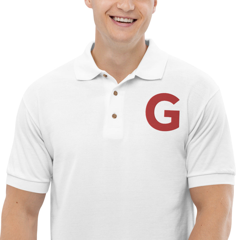 Embroidered Polo Shirt