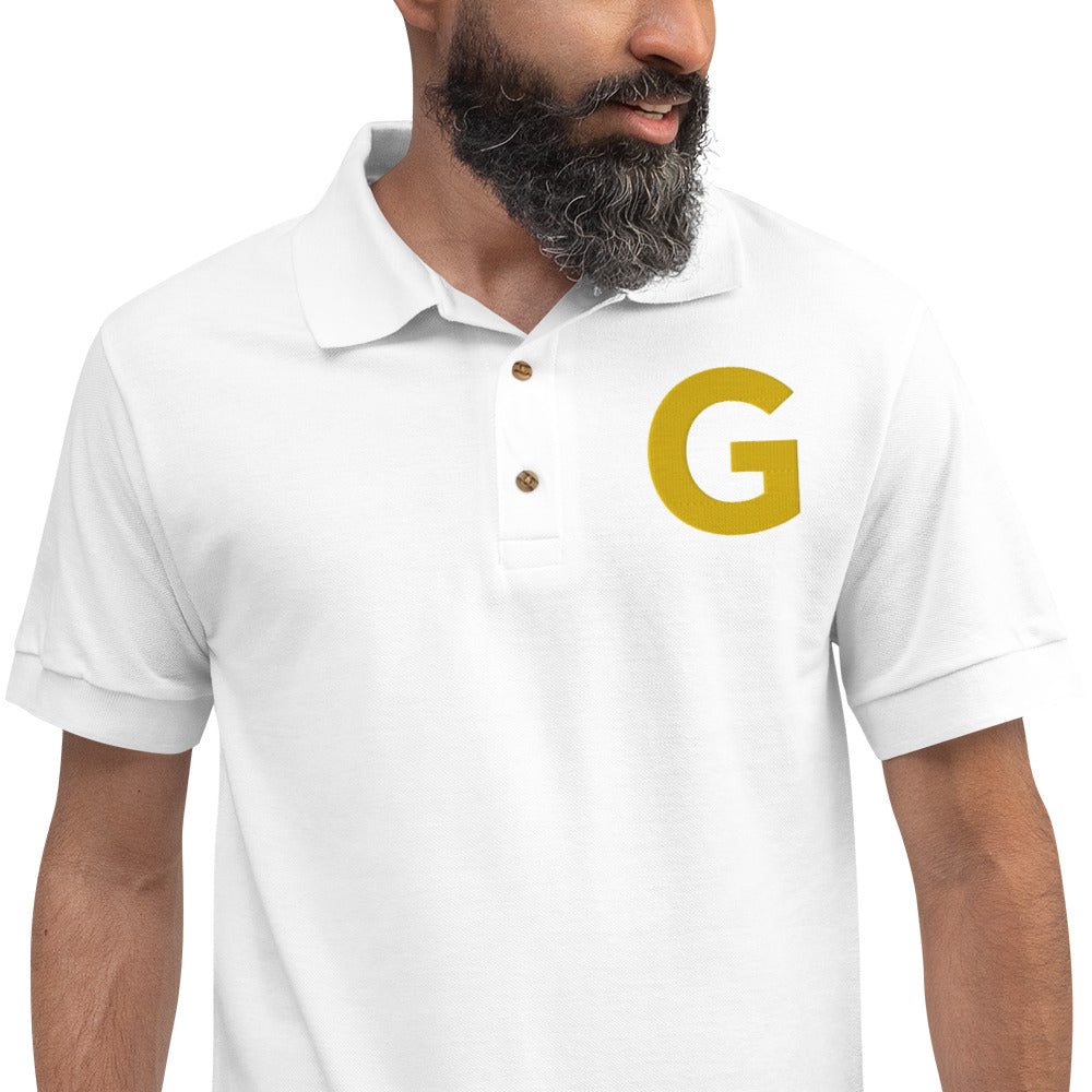 Embroidered Polo Shirt