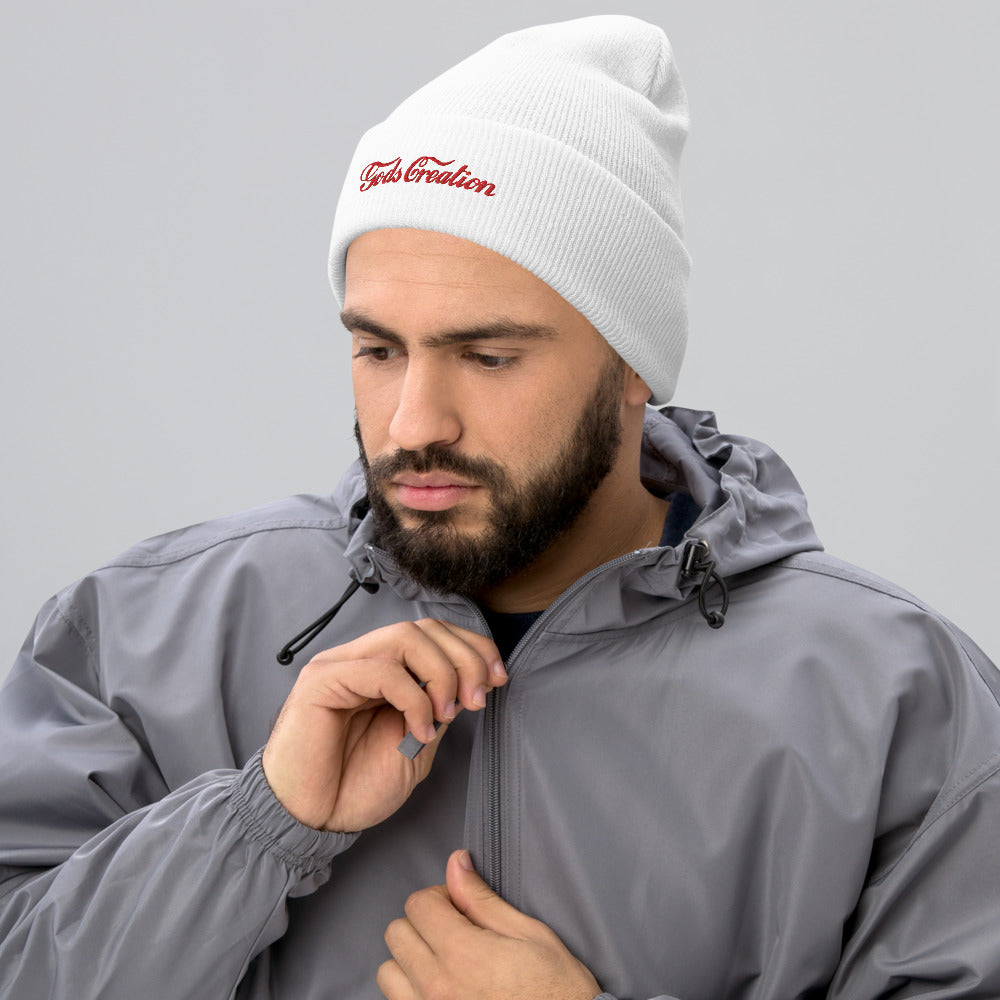 GC White Beanie