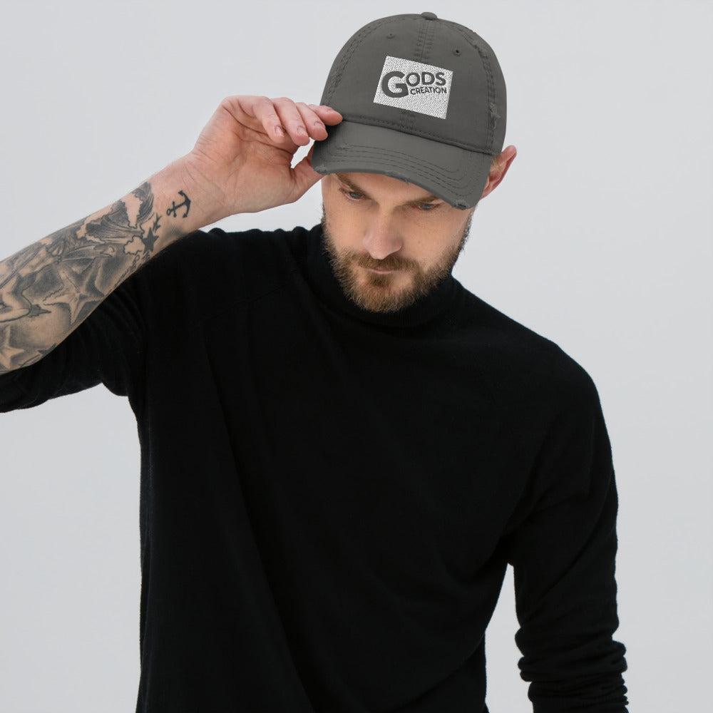 Distressed Dad Hat
