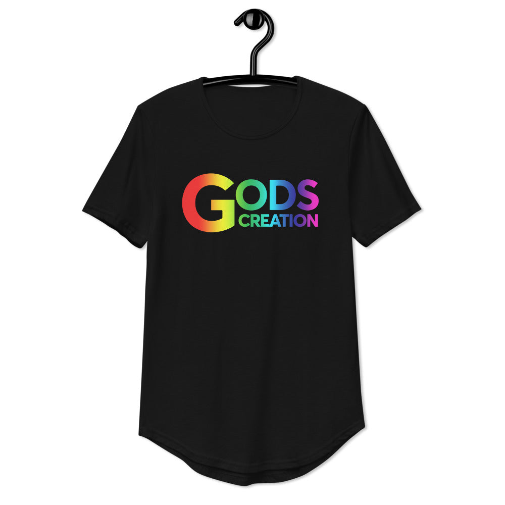 Men's Curved Hem T-Shirt