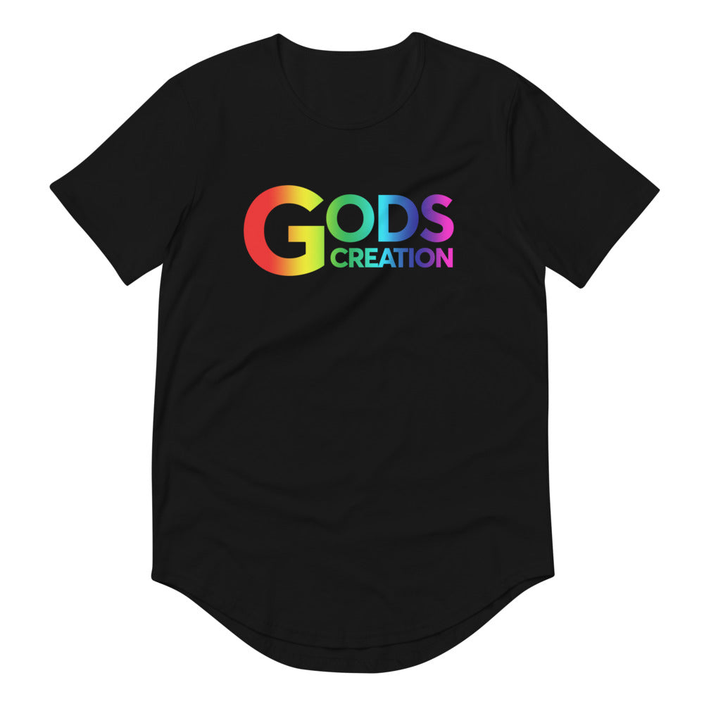 Men's Curved Hem T-Shirt