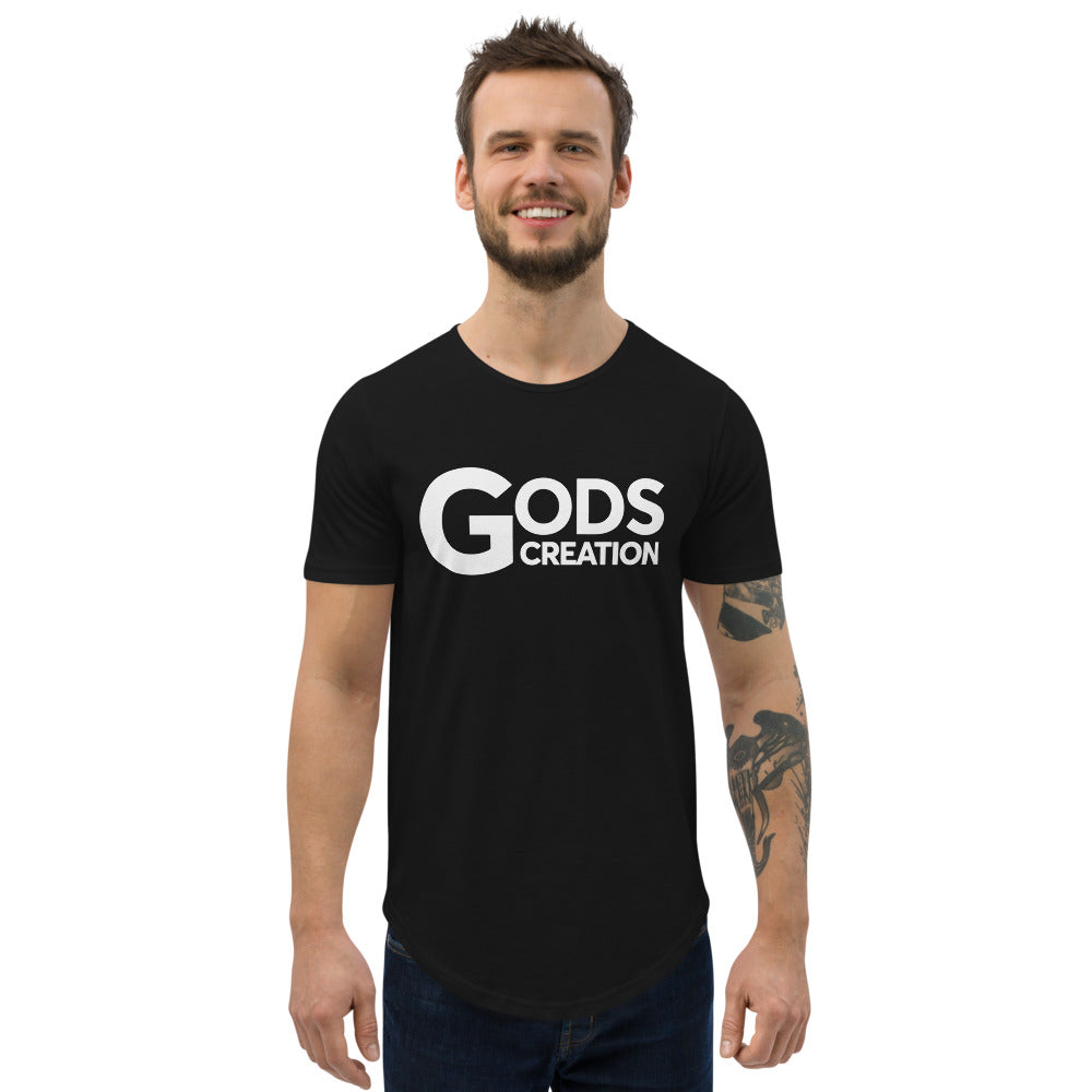 Men's Curved Hem T-Shirt